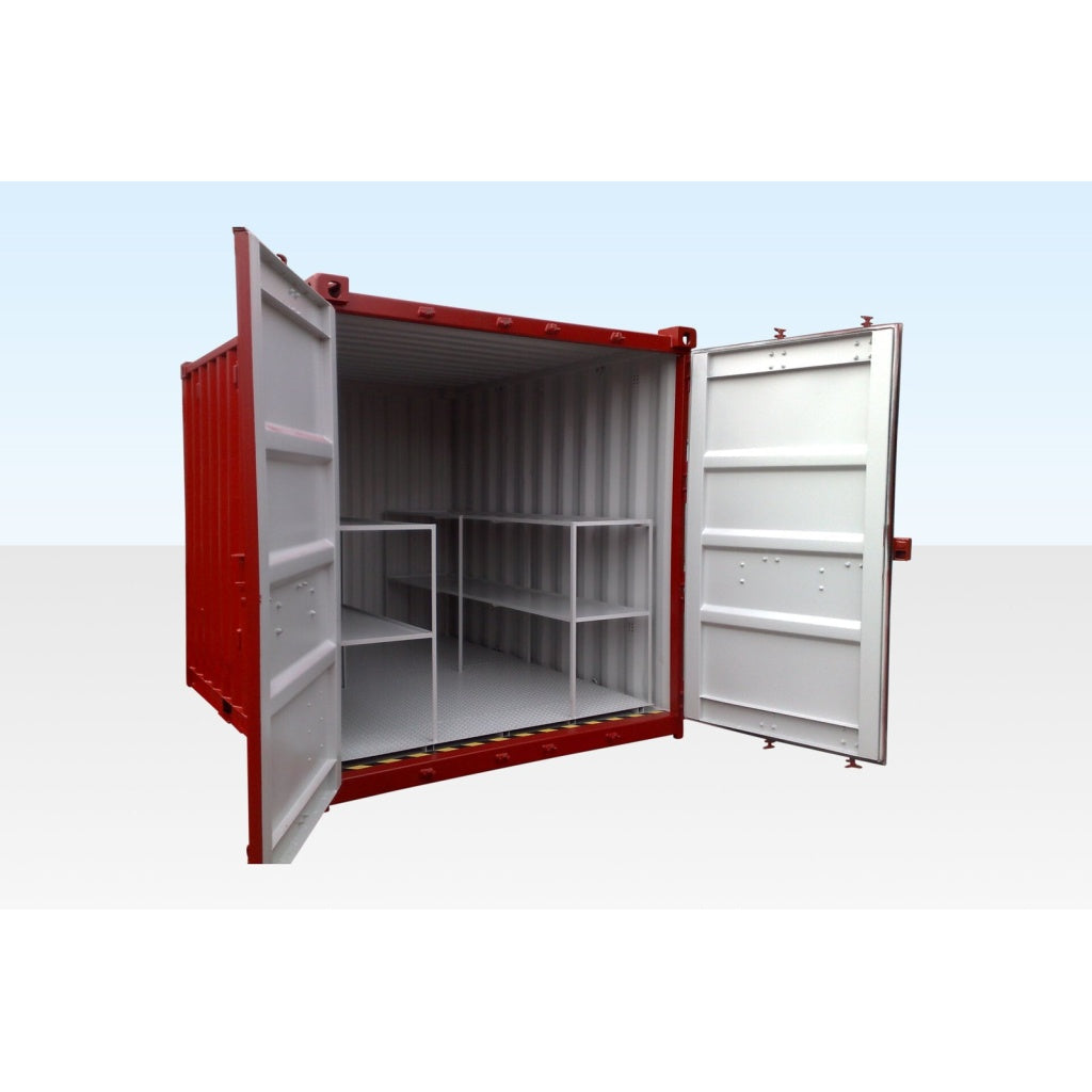 Almacén De Piso Plano De 8 Pies