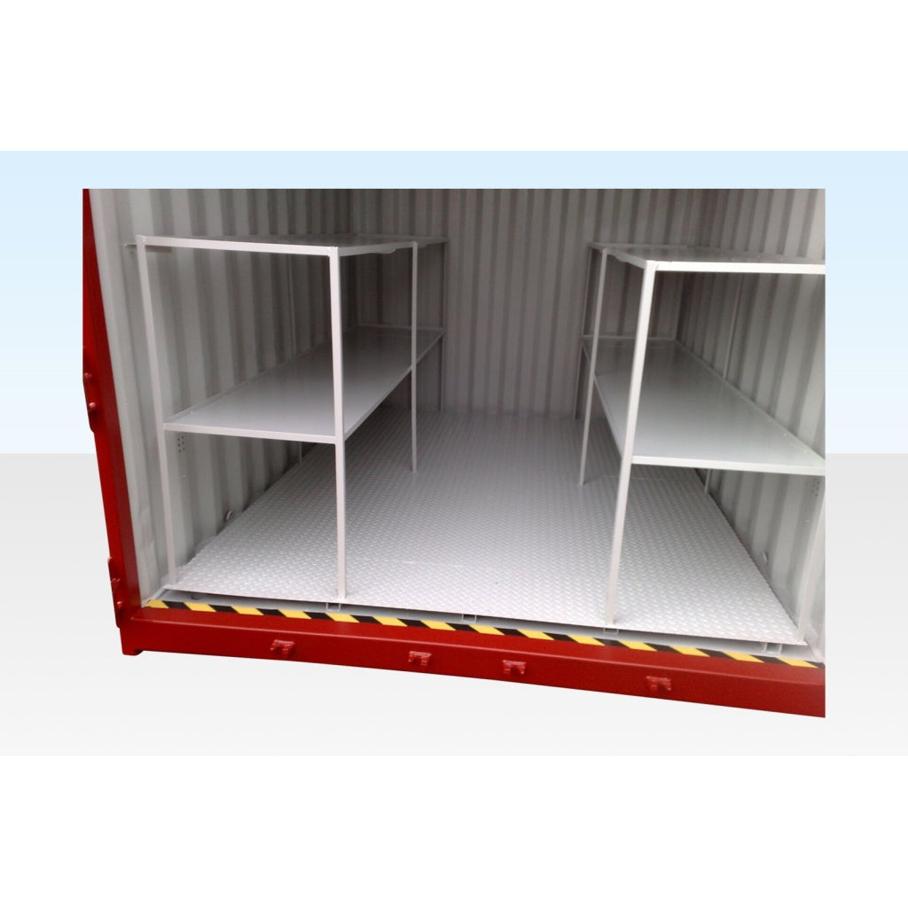 Almacén De Piso Plano De 8 Pies