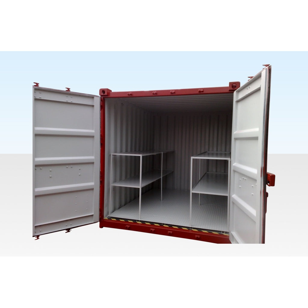 Almacén De Piso Plano De 8 Pies