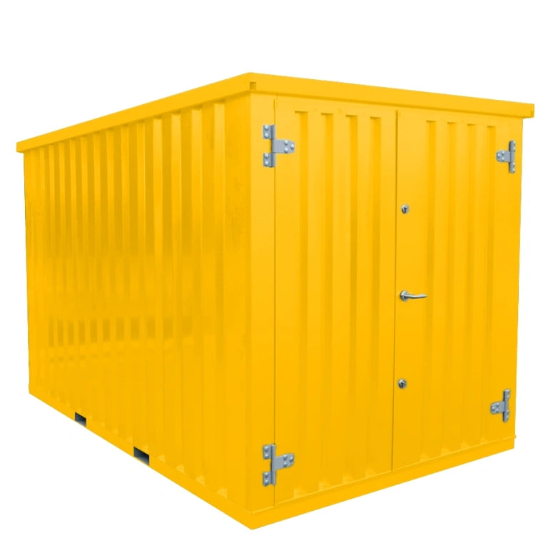 Contenedor desmontable amarillo 3x2m ral 1018 lc