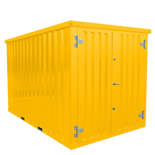 Contenedor desmontable amarillo 3x2m ral 1018 lc