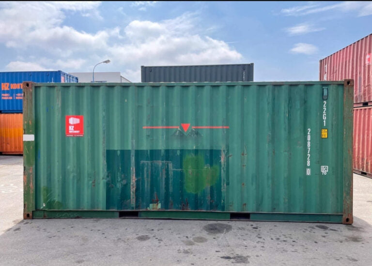 CONTENEDOR MARITIMO DE 20 PIES USADO