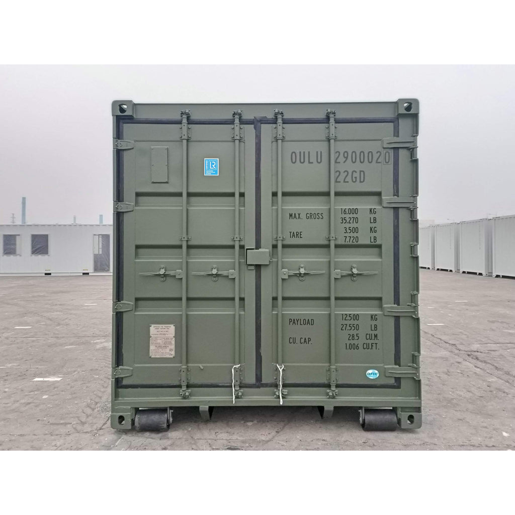 Contenedor de 20 pies con acceso lateral completo stanag