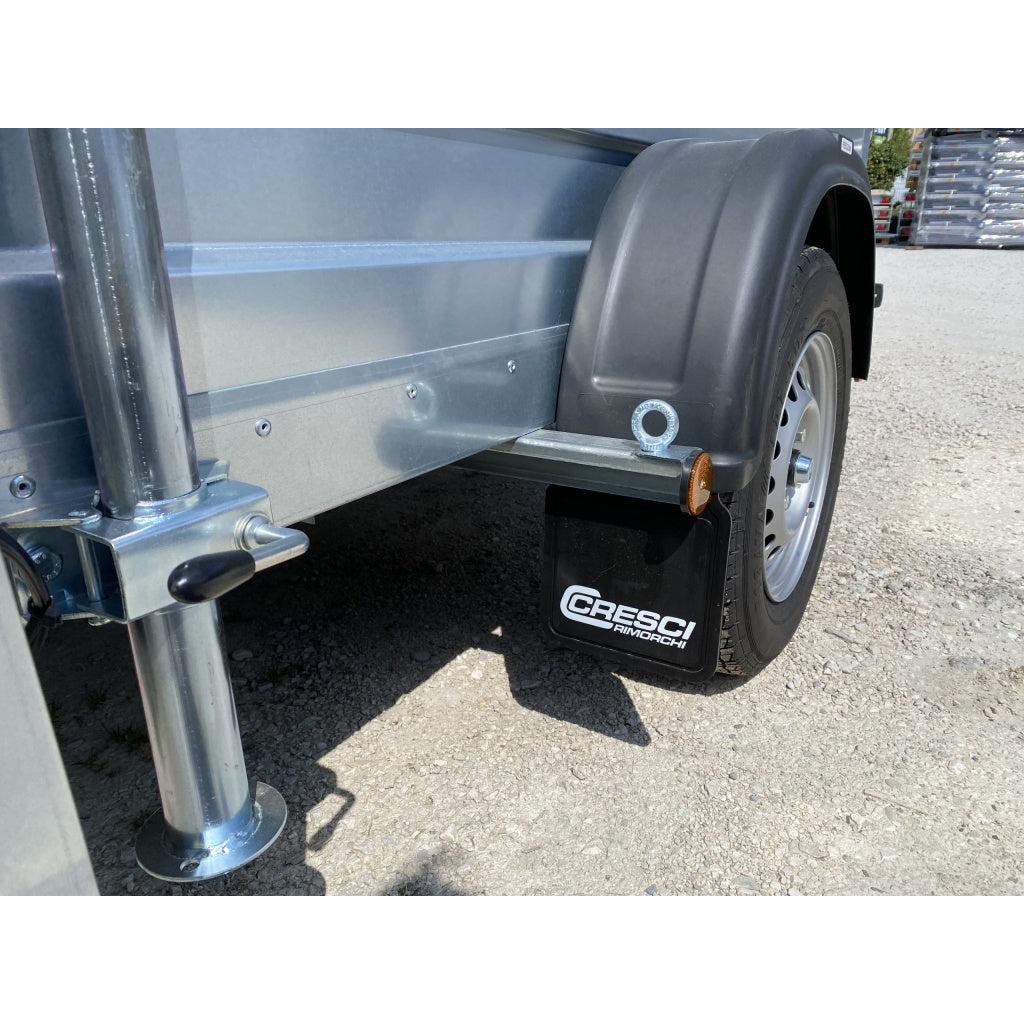 El Remolque Cresci Fourgon PT6F con frenado – Capacidad de 750 kg