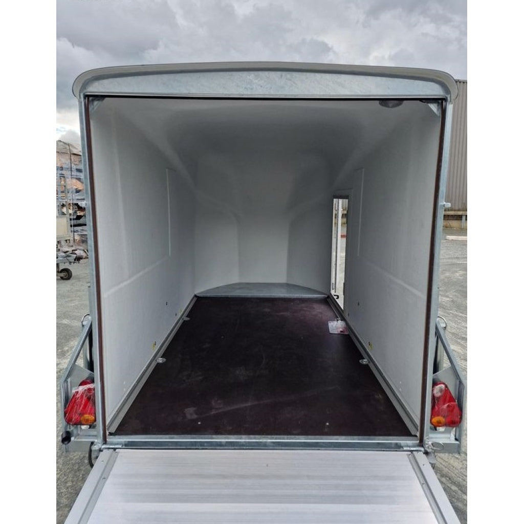 Furgoneta Debón Cargo 1300 en Poliéster Azul con Puerta Lateral Nueva