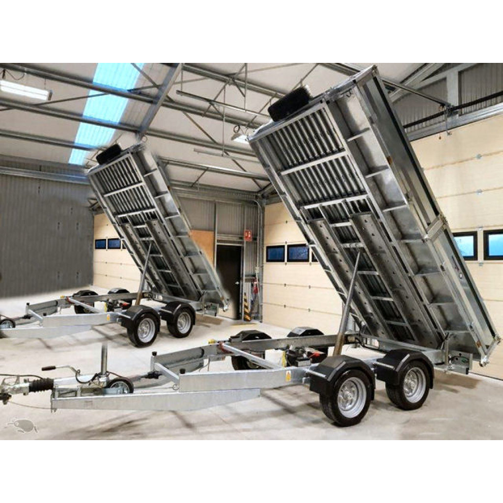 Remolque Indespension de volteo con 2 ejes – MMA 2700 kg